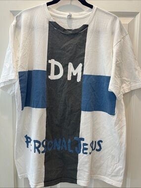 Depeche Mode Personal Jesus Graphic Band T-Shirt 100% Organic Cotton XL